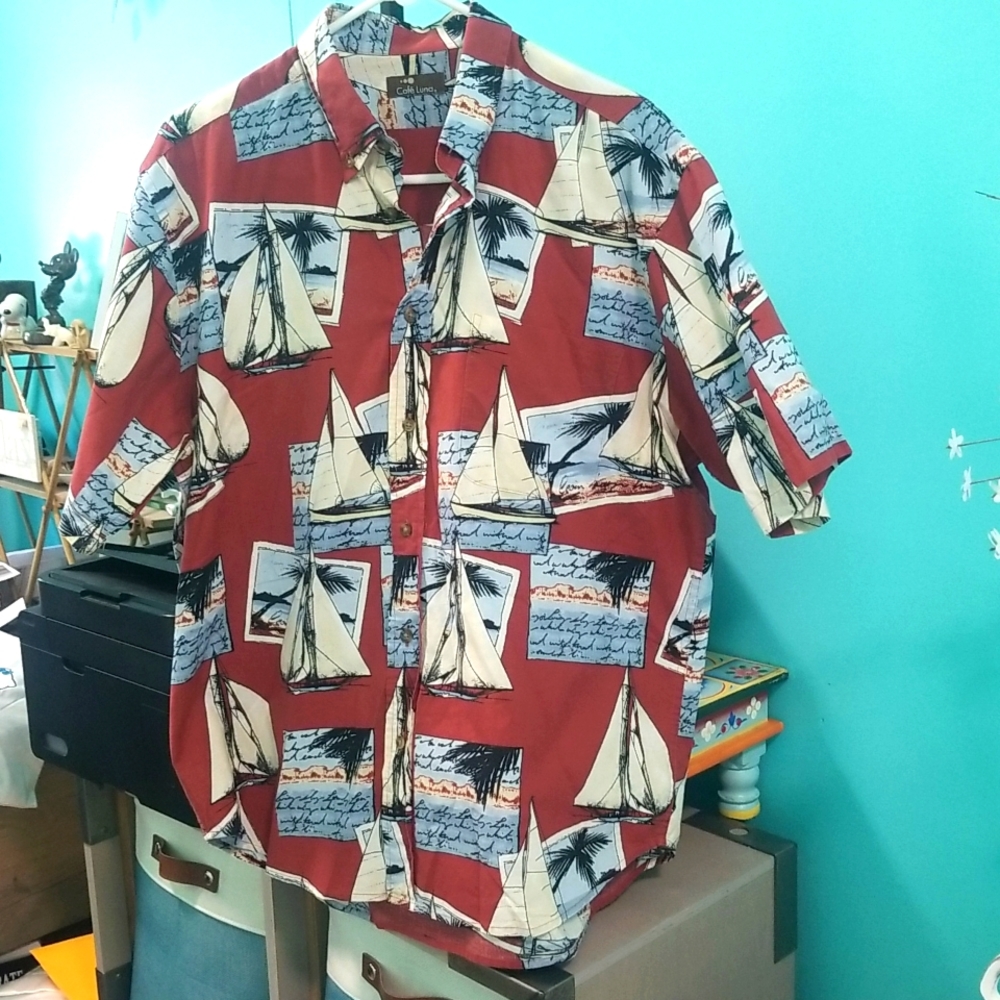 Cafe Luna mens buttondown XL